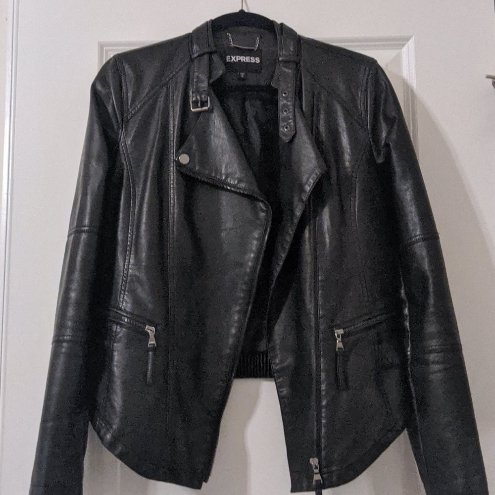 Express Faux Leather Jacket